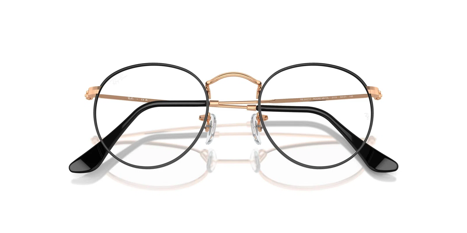 Ray-Ban Round Metal 3447V Eyeglasses - view 146